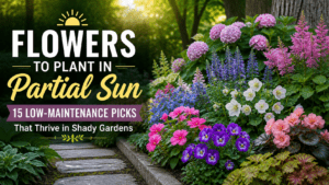 flowers to plant in partial sun