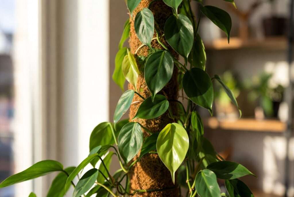 green plant with heart shaped leaves