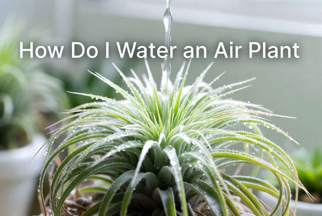 how do i water an air plant