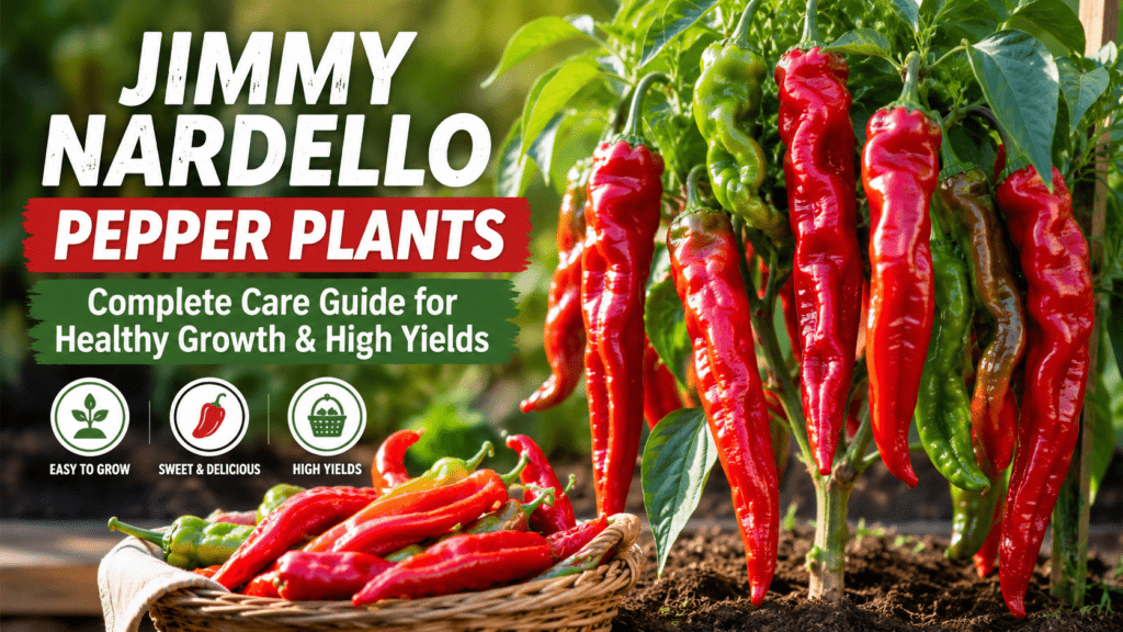 jimmy nardello pepper plants