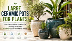 large ceramic pots for plants