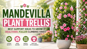 mandevilla plant trellis