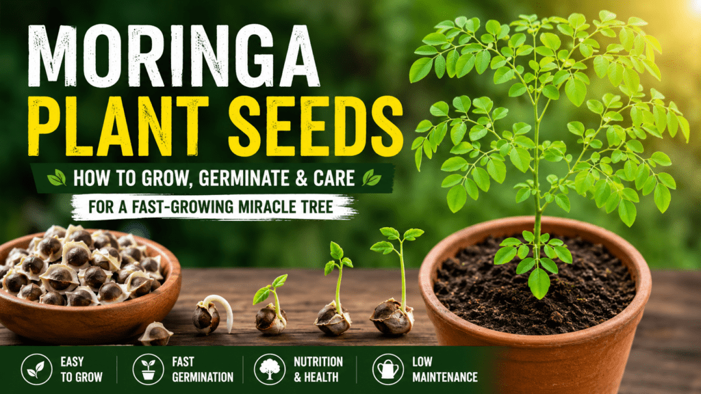 moringa plant seeds