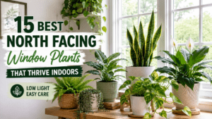 north facing window plants