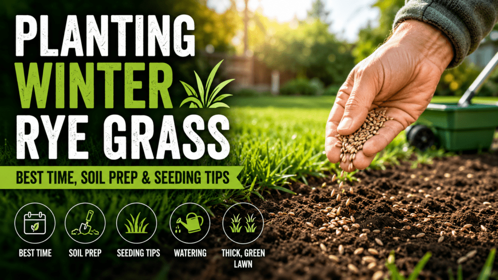 planting winter rye grass