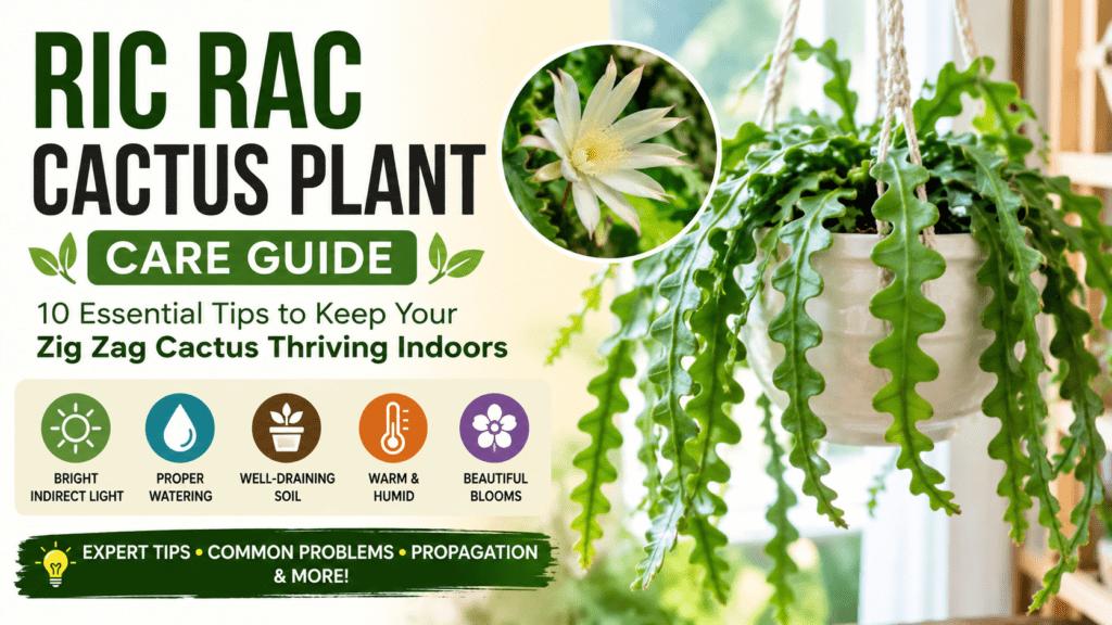 ric rac cactus plant
