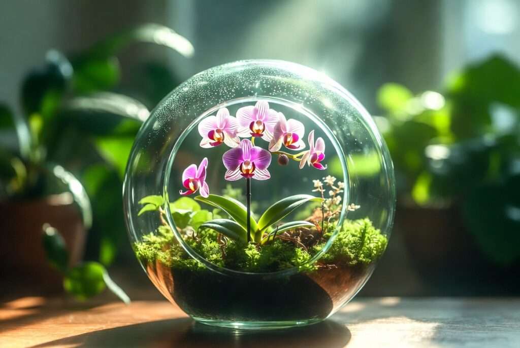 terrarium plants orchids