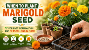 when to plant marigold seed