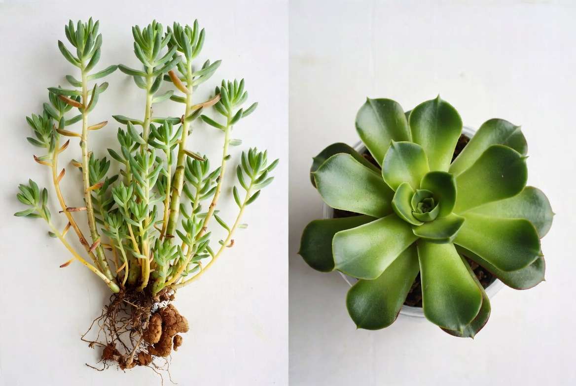 Common tall slipper plant problems and solutions healthy vs unhealthy