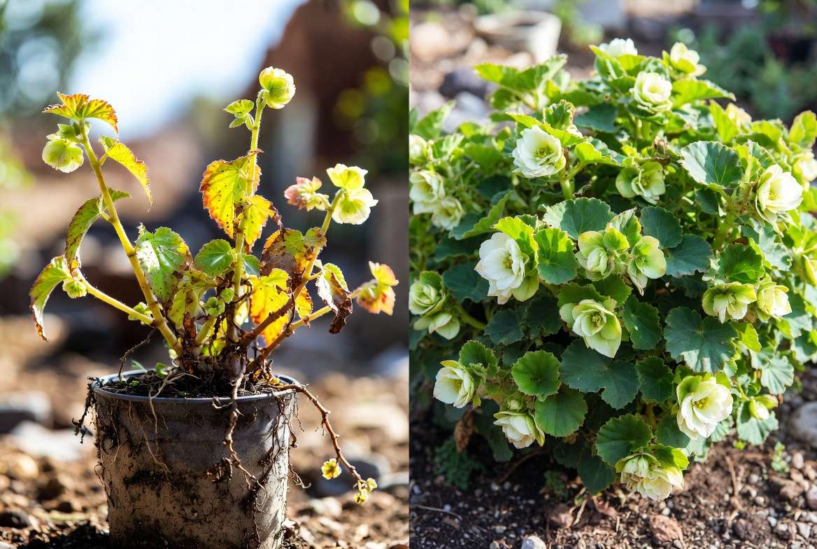 Common problems and solutions for trailing begonia plants care