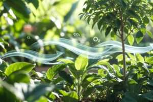 how does air help plants grow