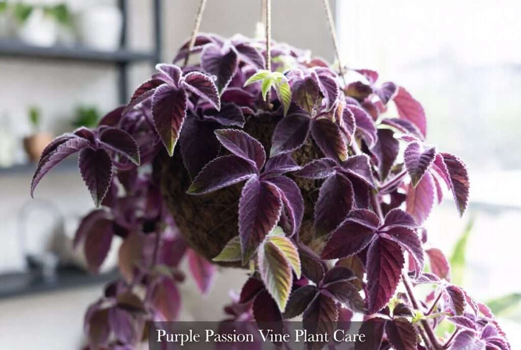 purple passion vine plant