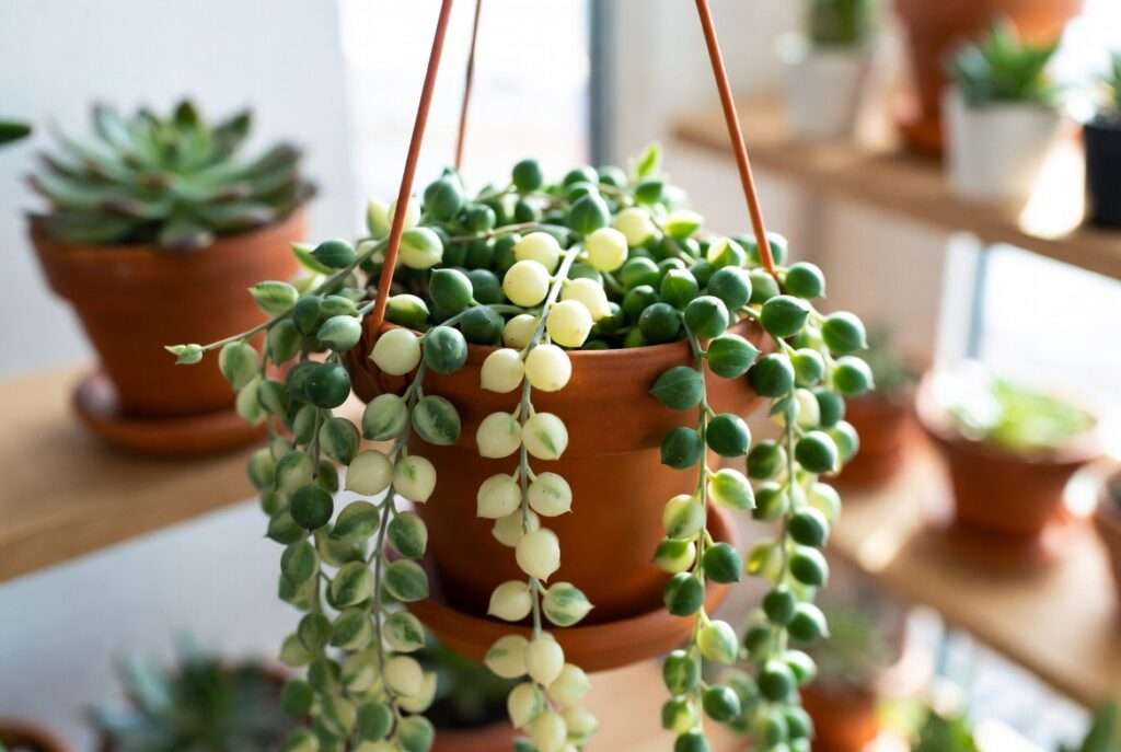 variegated string of pearls plant