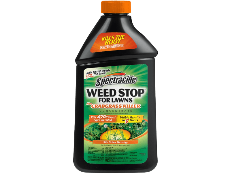 Spectracide Weed Stop For Lawns Plus Crabgrass Killer Concentrate, Weed Killer, 32 Ounces