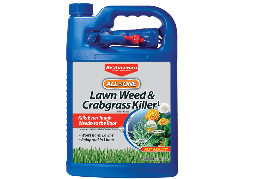 BioAdvanced All-In-One Lawn Weed and Crabgrass Killer I, Ready-to-Use, 1 Gal