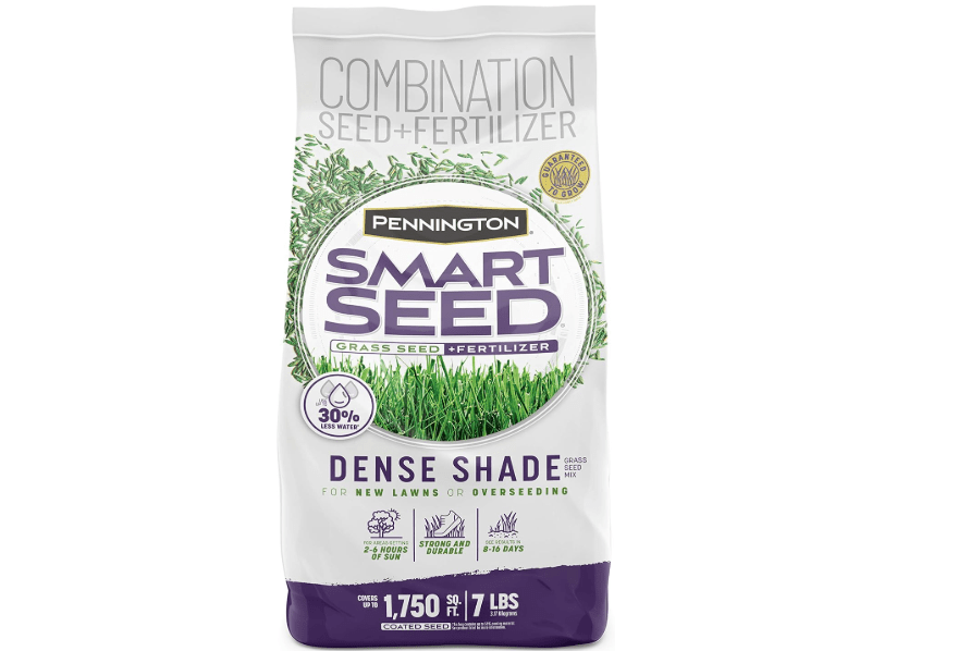 Pennington Smart Seed Dense Shade Mix, Grass Seeds for Lawn, 4/7 lb