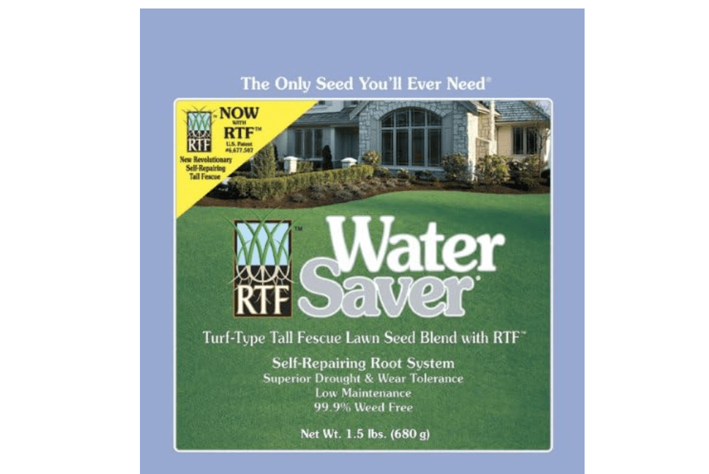 Barenbrug 0-53909-11308-1 Water Saver Grass Lawn Seed Mixture with Turf Type Tall Fescue and RTF,