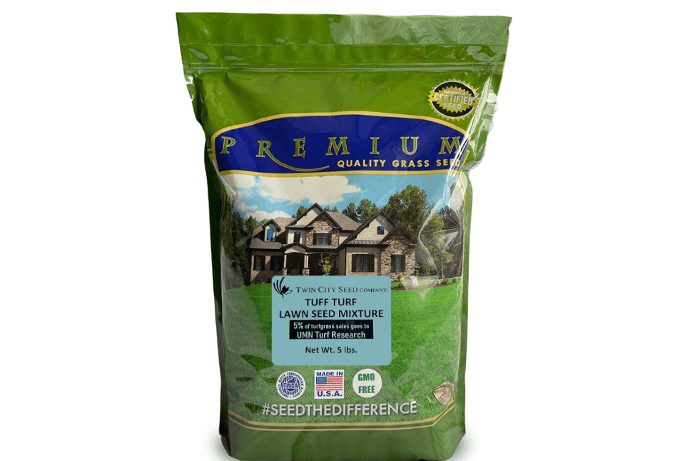 Twin City Seed Co. Tuff Turf, Tall Fescue, Perennial Ryegrass & Kentucky Bluegrass Mixture
