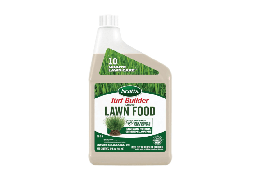 Scotts Turf Builder Liquid Lawn Food, 32 fl. oz. | Lawn Fertilizer For Any Grass Type, 29-0-3