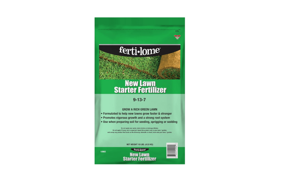 Fertilome (10902) New Lawn Starter Fertilizer 9-13-7 (10 lbs