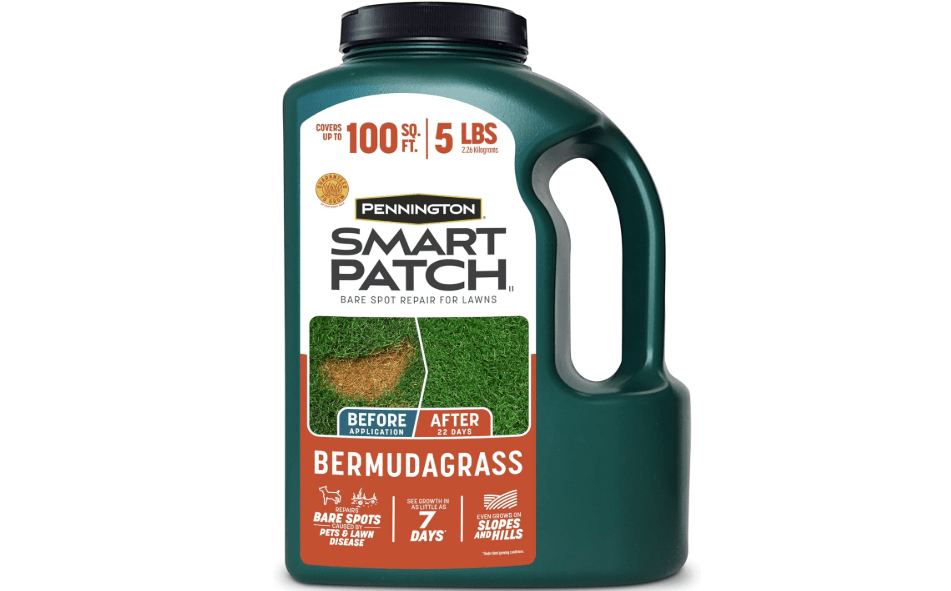 Pennington Smart Patch Bermuda Grass Seed, 5 lb Jug