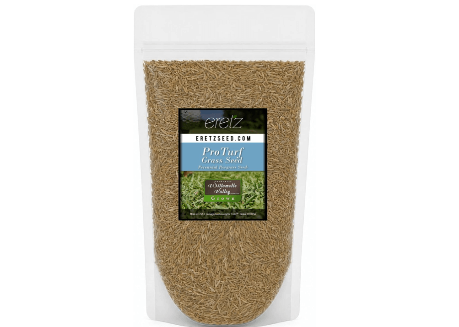 
ProTurf Perennial Ryegrass Fine Lawn Seed by Eretz (1lb) - Choose Size! Premium Willamette Valley, Oregon Grown Grass Seed