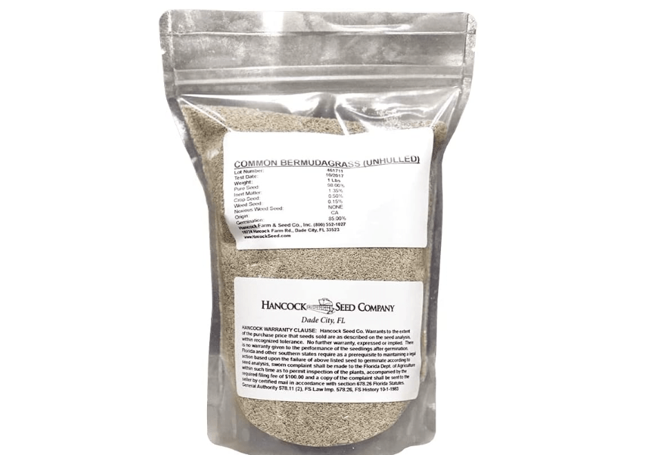 
Hancock Seed Co. Common Bermuda Grass Seed - Coated & Unhulled,