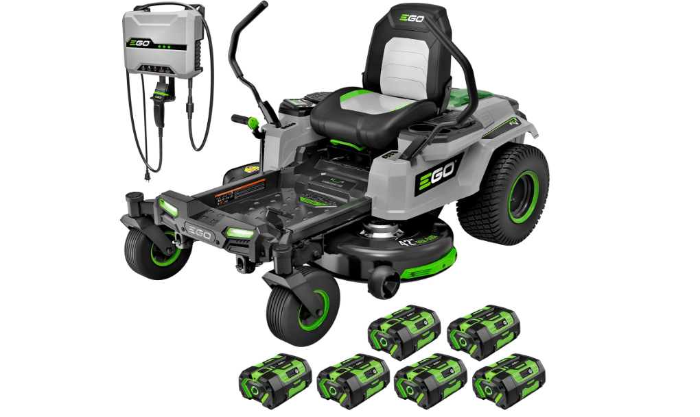 
EGO Power+ Z6 Zero Turn Electric Riding Lawn Mower, 42" Deck - ZT4214L