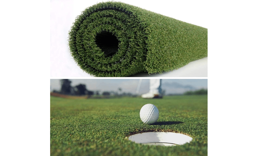Pro Putting Green Golf Artificial Grass Turf - Indoor Outdoor Golf Training Mat, Synthetic Fake Grass for Baseball Football