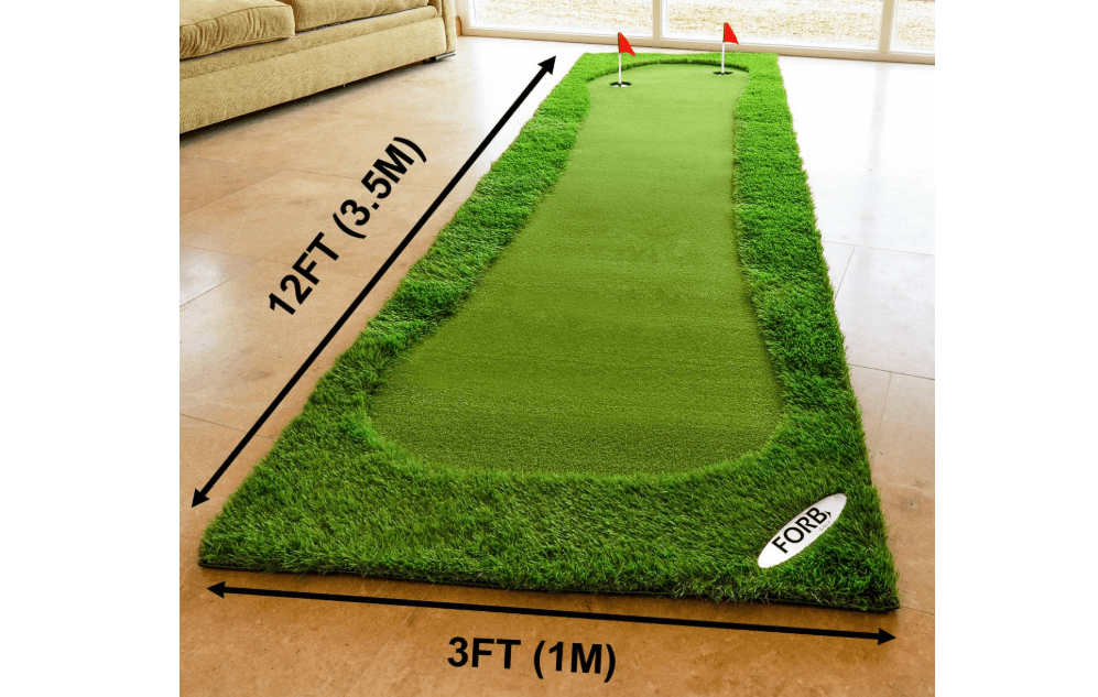 FORB Professional Golf Putting Mats | Premium Indoor Putting Greens for Home Practice with 3 Size Options
