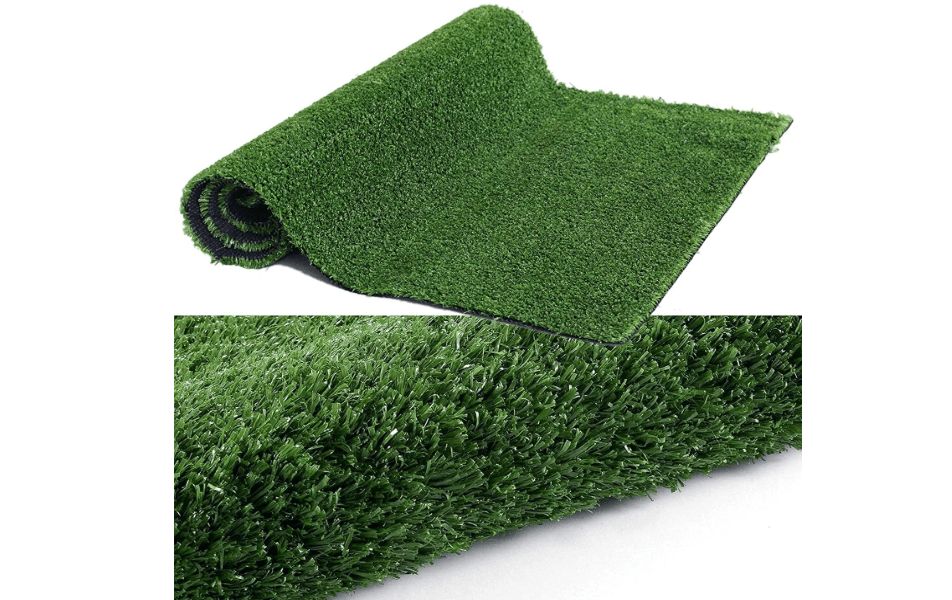 
Goasis Lawn Artificial Grass Turf Lawn - 7FTX12FT(84 Square FT) Indoor Outdoor Garden Lawn Landscape Synthetic Grass Ma