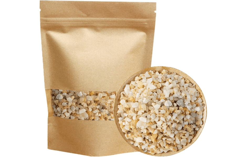  TOYPOPOR Coarse Silica Sand 2.2lb for Bonsai Cacti Succulent and Carnivorous Plant Mix