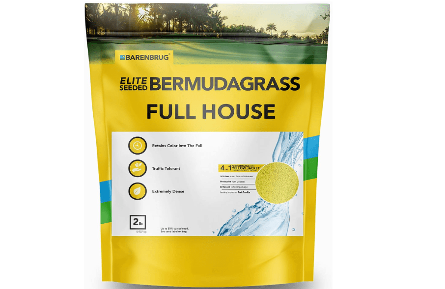 
Outsidepride Full House Bermuda Grass Seed Mix - 2 lbs. Premium Warm Season Turf Blend of Traffic & Drought-Tolerant Monaco & Hollywood Bermuda