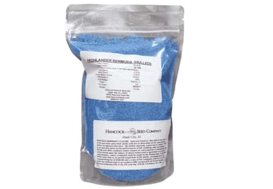 Hancock Seed Co. Highlander Turf Bermuda Grass Seeds - 50 lbs