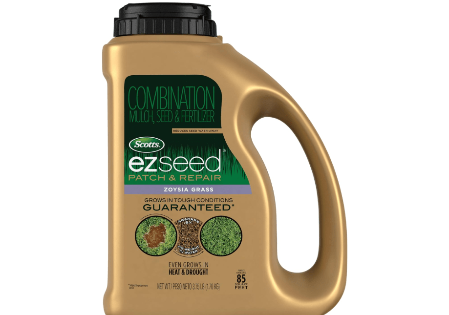 
Scotts EZ Seed Patch & Repair Zoysia Grass, 3.75 lbs. | Combination Mulch, Lawn Grass Seed and Lawn Fertilizer, Covers Up To 85 sq. ft.