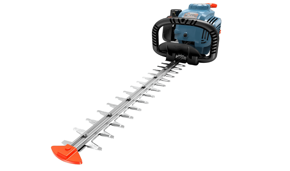 
SENIX 4QL 26.5cc 22-Inch Gas Hedge Trimmer, 1-1/8" Cut, 4-Cycle(HT4QL-L) | Double Sided Dual Action Blades, Garden Tool for Shrubs and Bushes, Includes
