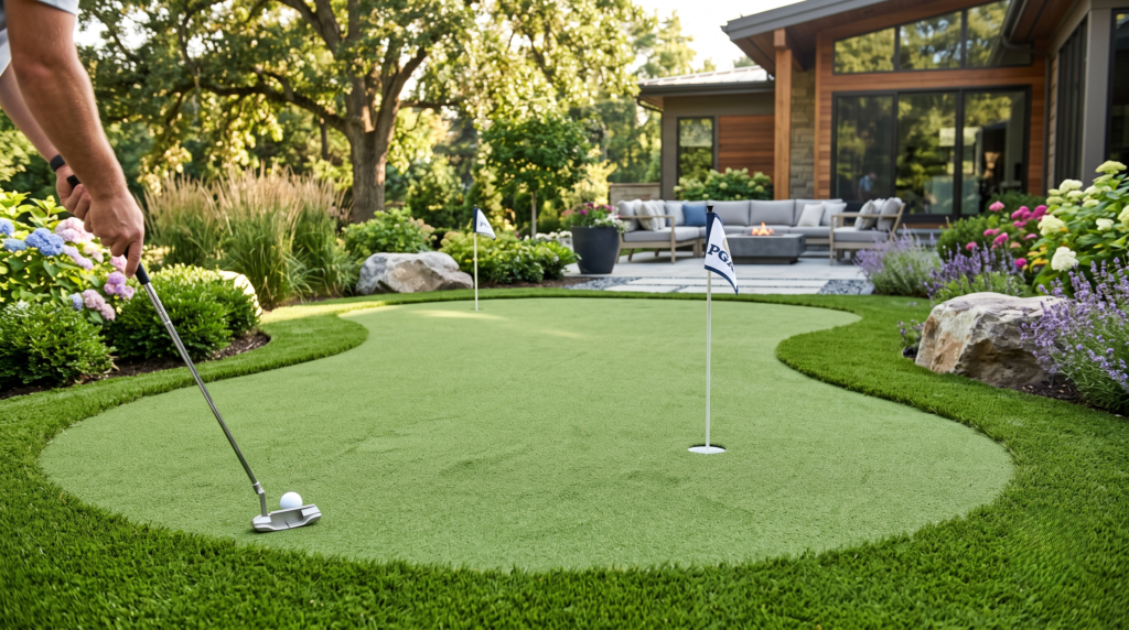 best artificial grass for putting green
