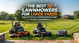 best lawnmowers for large yards
