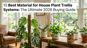 best material for house plant trellis
