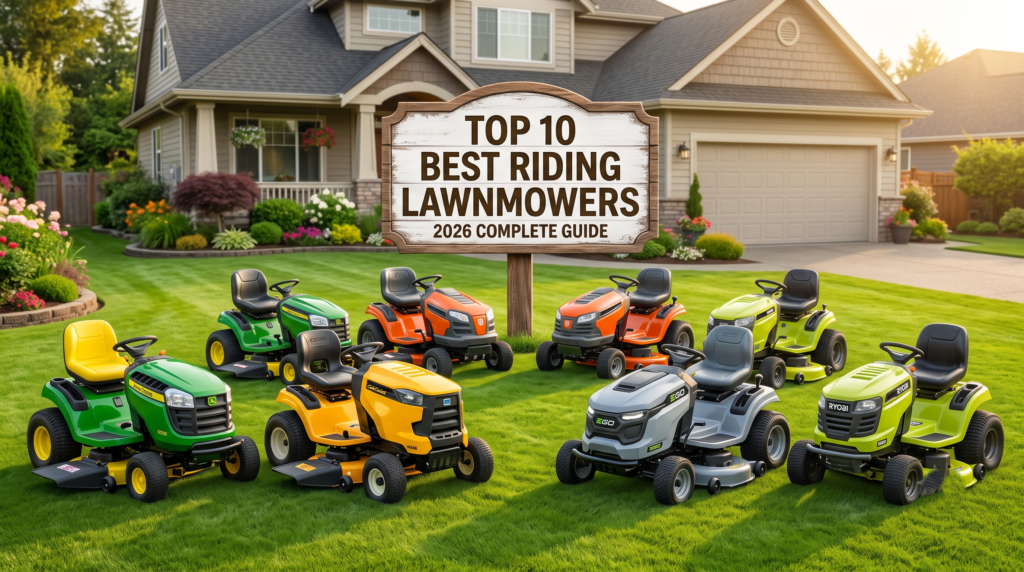 best riding lawnmowers