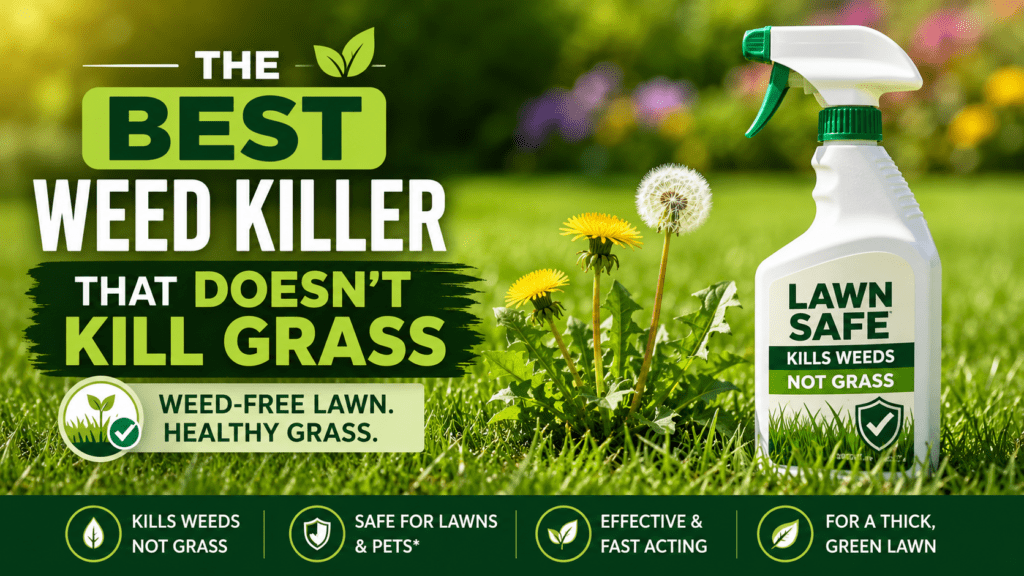 best weed killer that doesnt kill grass