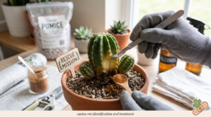 cactus rot identification and treatment