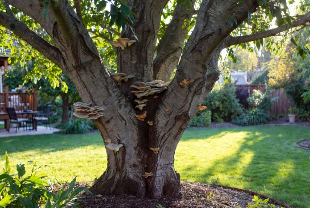 mushrooms that grow on trees