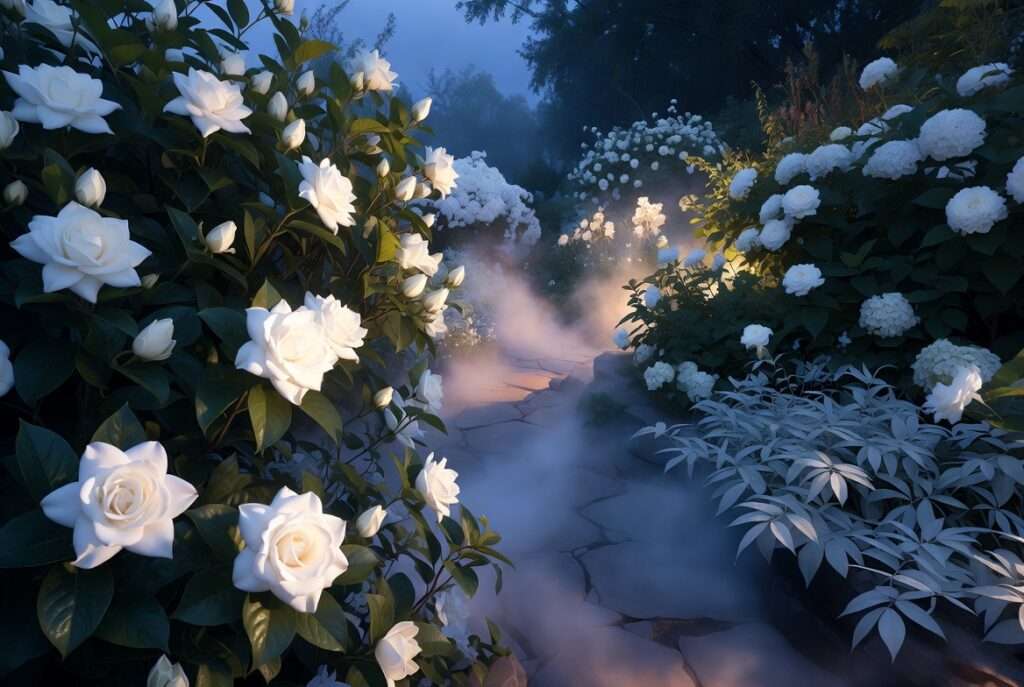 plants with white