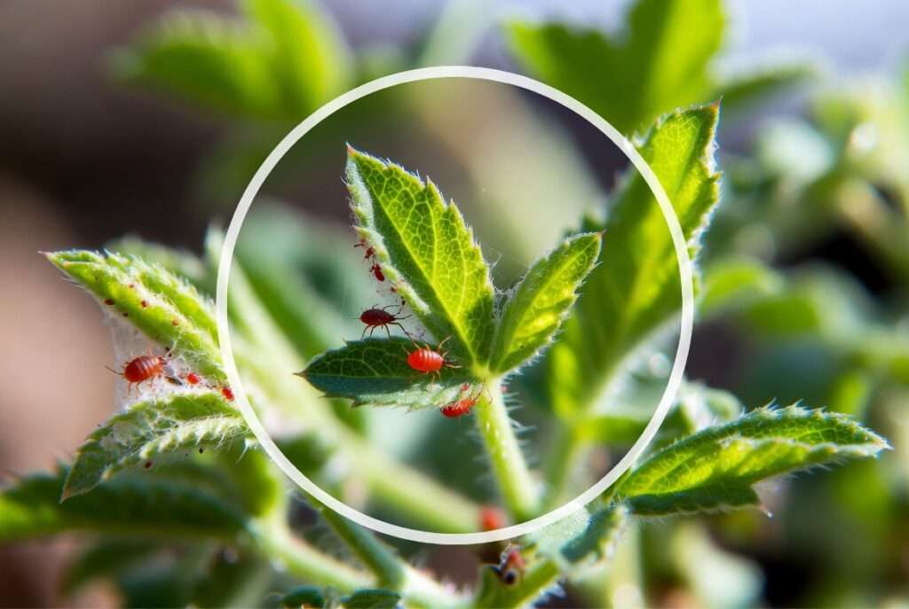 small red bugs on plants