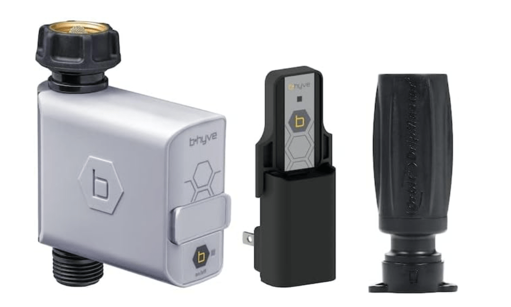 Orbit B-hyve Smart Hose Faucet Timer with Wi-Fi Hub, & Drip Adapter Compatible with Alexa