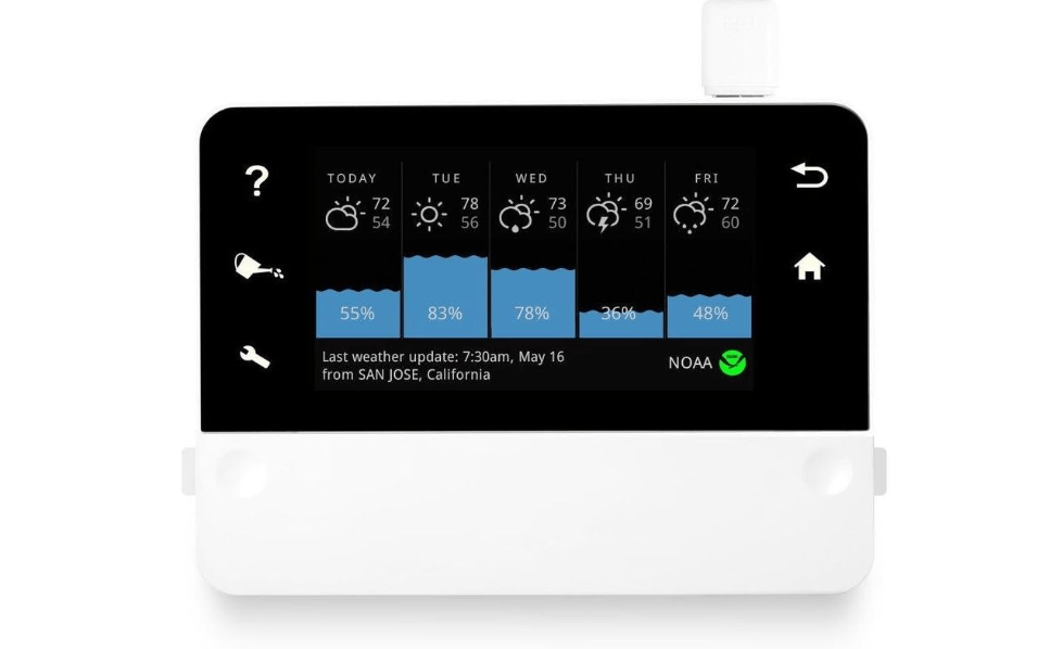 
RainMachine Touch HD-12 Cloud Independent, Smart Wi-Fi Irrigation Controller, Compatible with Alexa,12 Zone