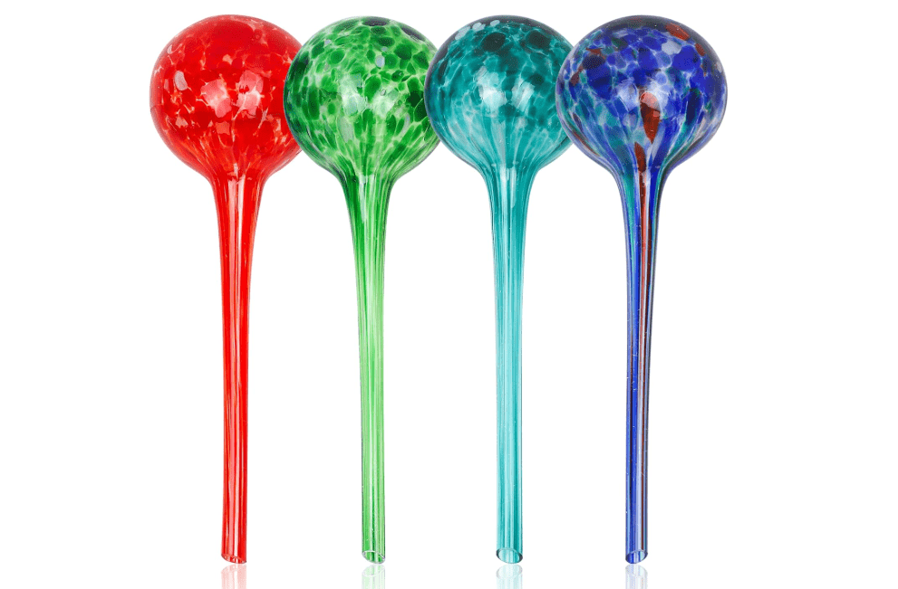 
Besti Self-Watering Globes – 4-Pack Extra Large Watering Globes for Plants – Automatic Watering System for Potted Plants – Holds 380-400ml, Waters Plants