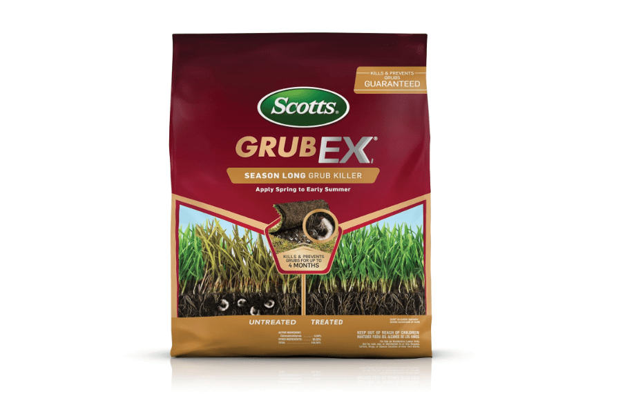 Scotts GrubEx1 Season Long Grub Killer, 5,000 sq. ft. | Protects Lawns Up to 4 Months,