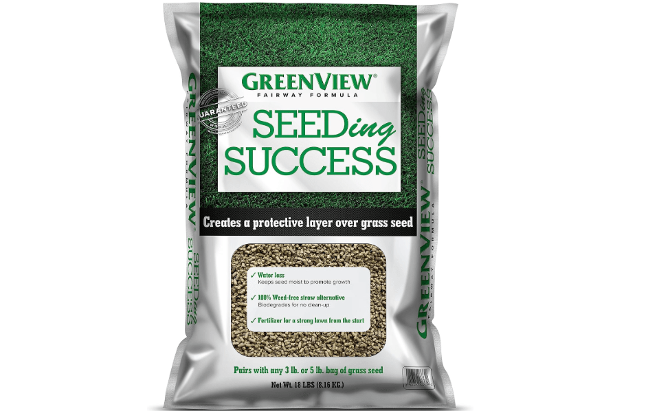 
GreenView Fairway Formula Seeding Success Biodegradable Mulch plus Starter Fertilizer - 18 lb. Bag - Covers